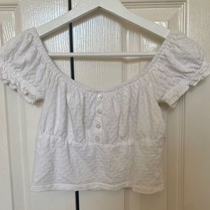 BILLABONG White crop top